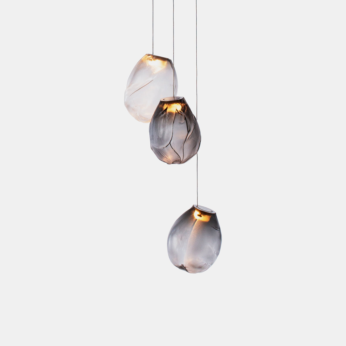 Celenelle Liquid Stone Glas Pendelleuchte