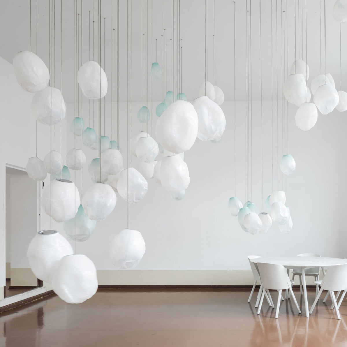 Celenelle Liquid Stone Glas Pendelleuchte