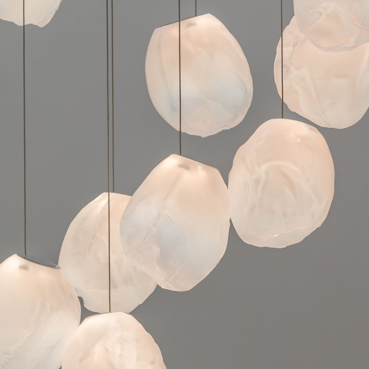 Celenelle Liquid Stone Glas Pendelleuchte