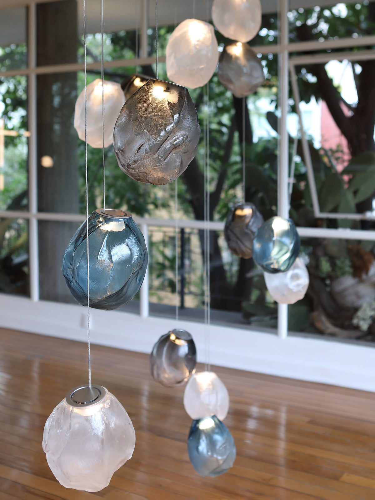 Celenelle Liquid Stone Glas Pendelleuchte
