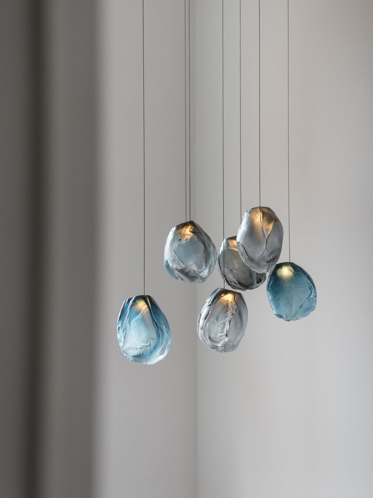 Celenelle Liquid Stone Glas Pendelleuchte