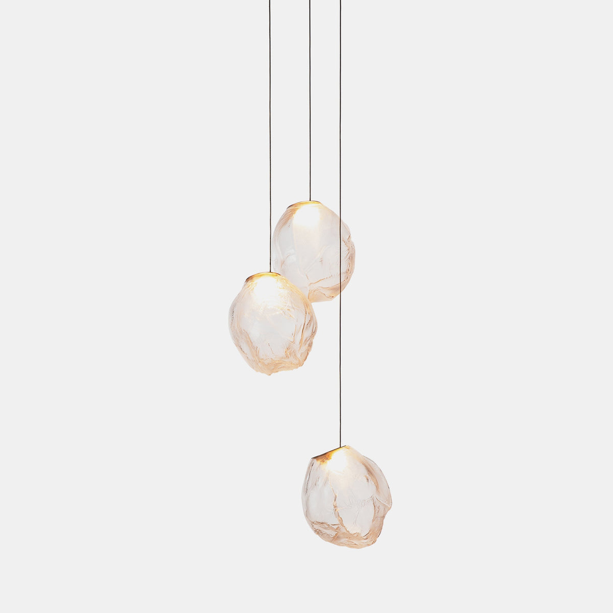Celenelle Liquid Stone Glas Pendelleuchte