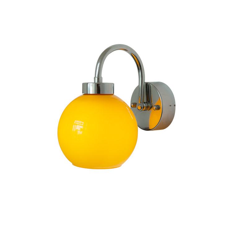 Vostor Wandleuchte Premium Glas nordisches Kunstglas Metall