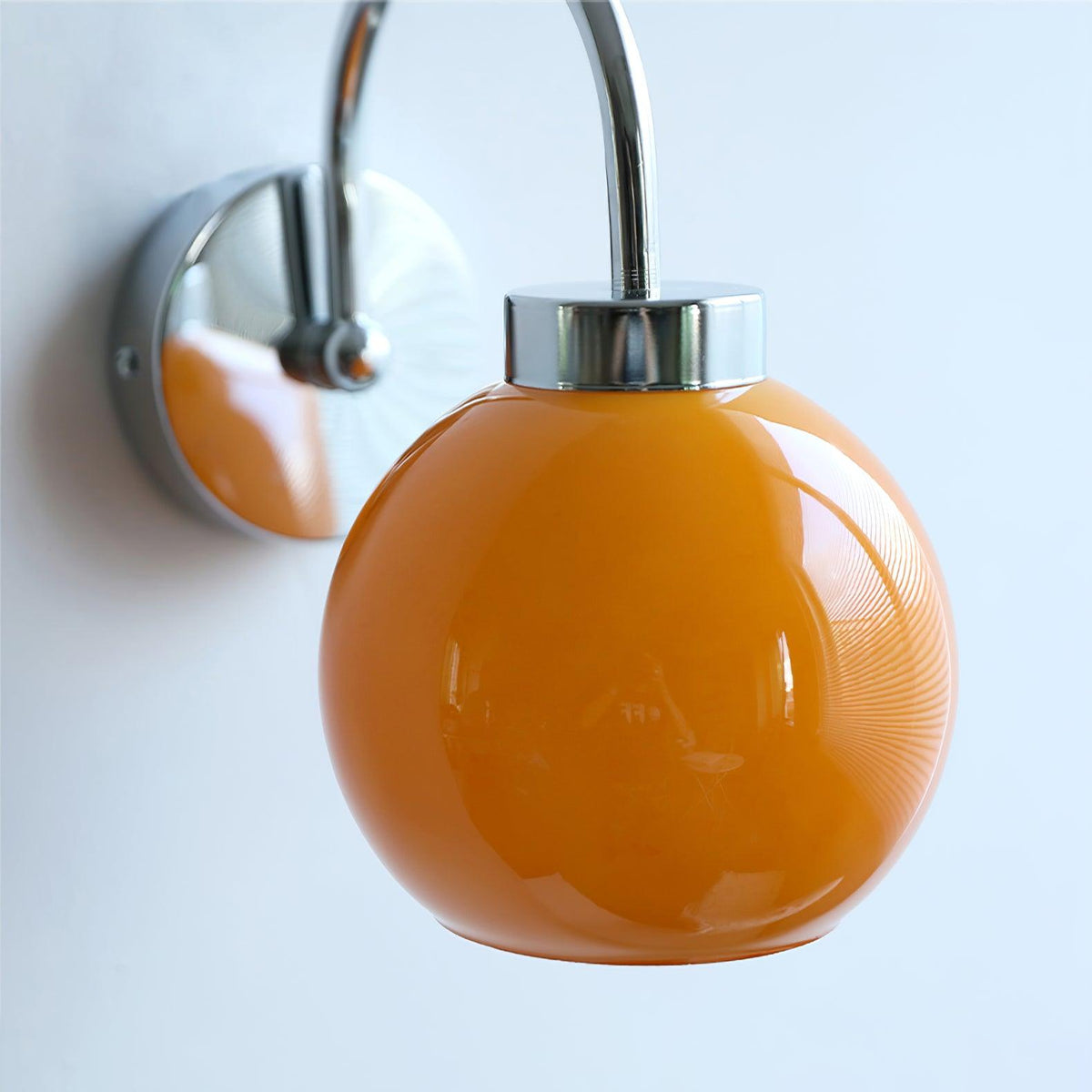 Vostor Wandleuchte Premium Glas nordisches Kunstglas Metall