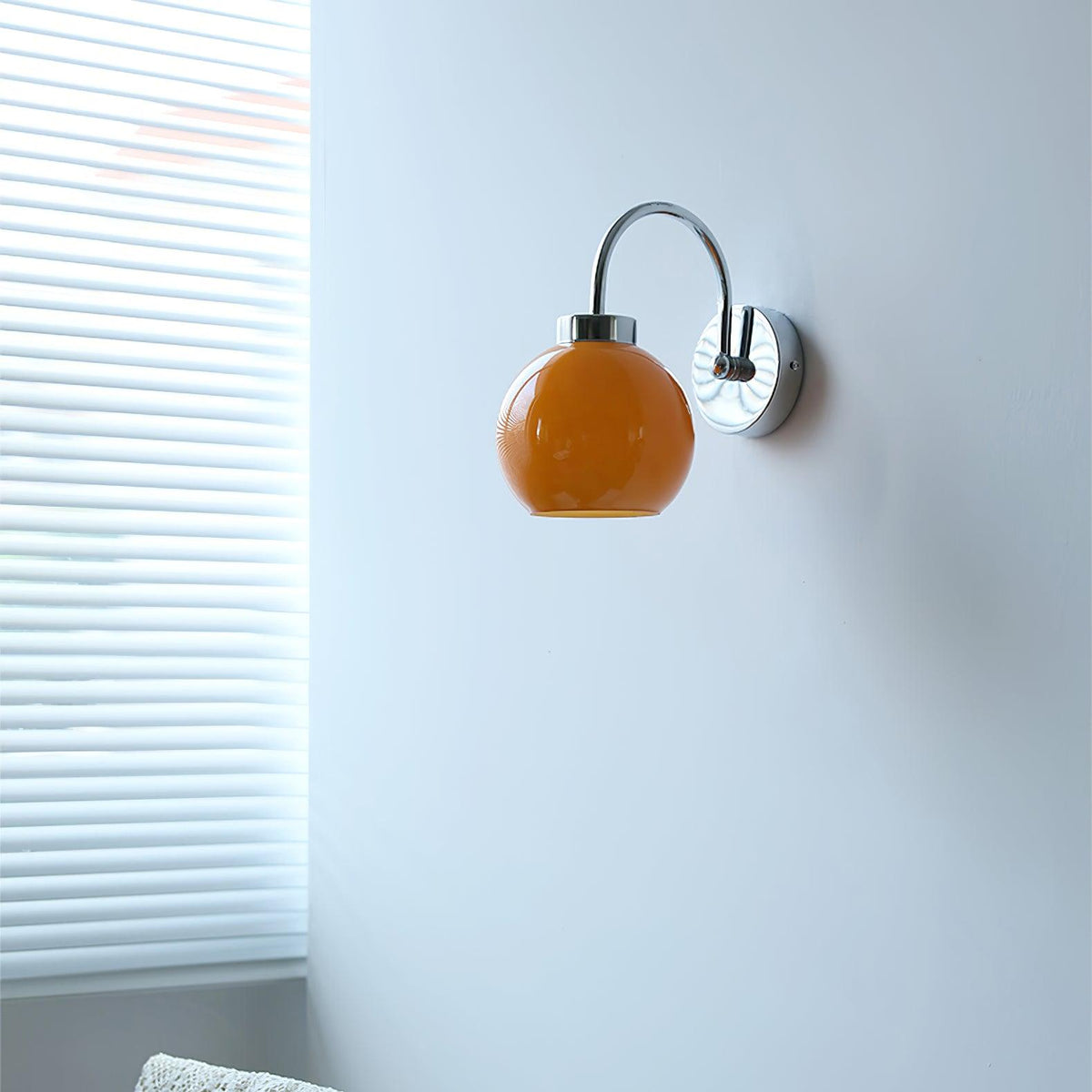 Vostor Wandleuchte Premium Glas nordisches Kunstglas Metall