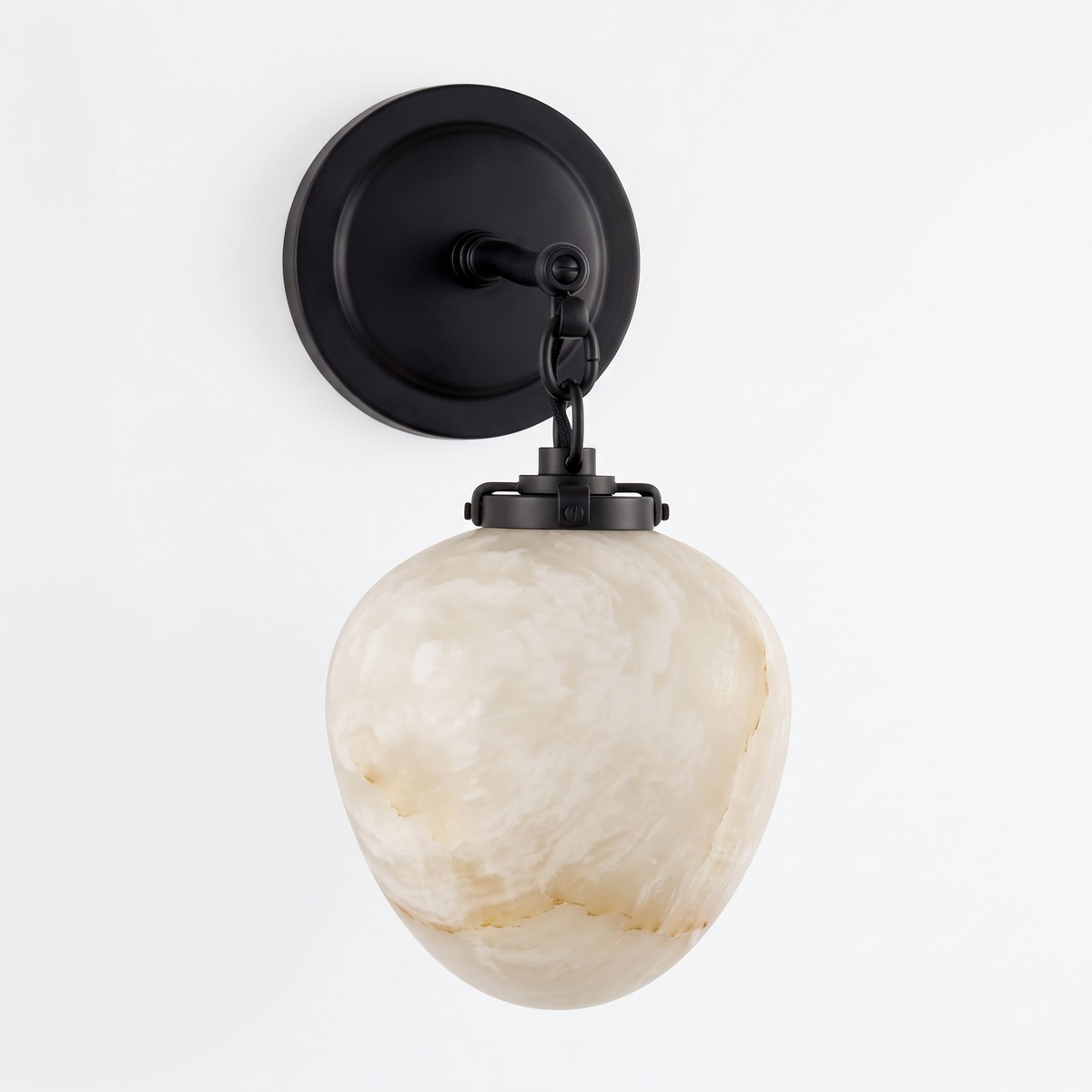 Pemberhurst Alabaster-Wandleuchte