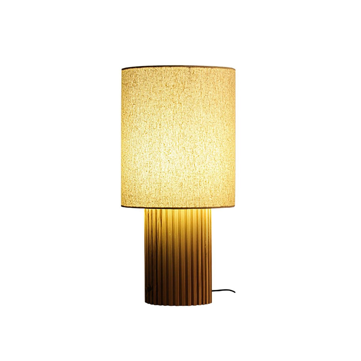 Grove Vintage-Stoff-Tischleuchte