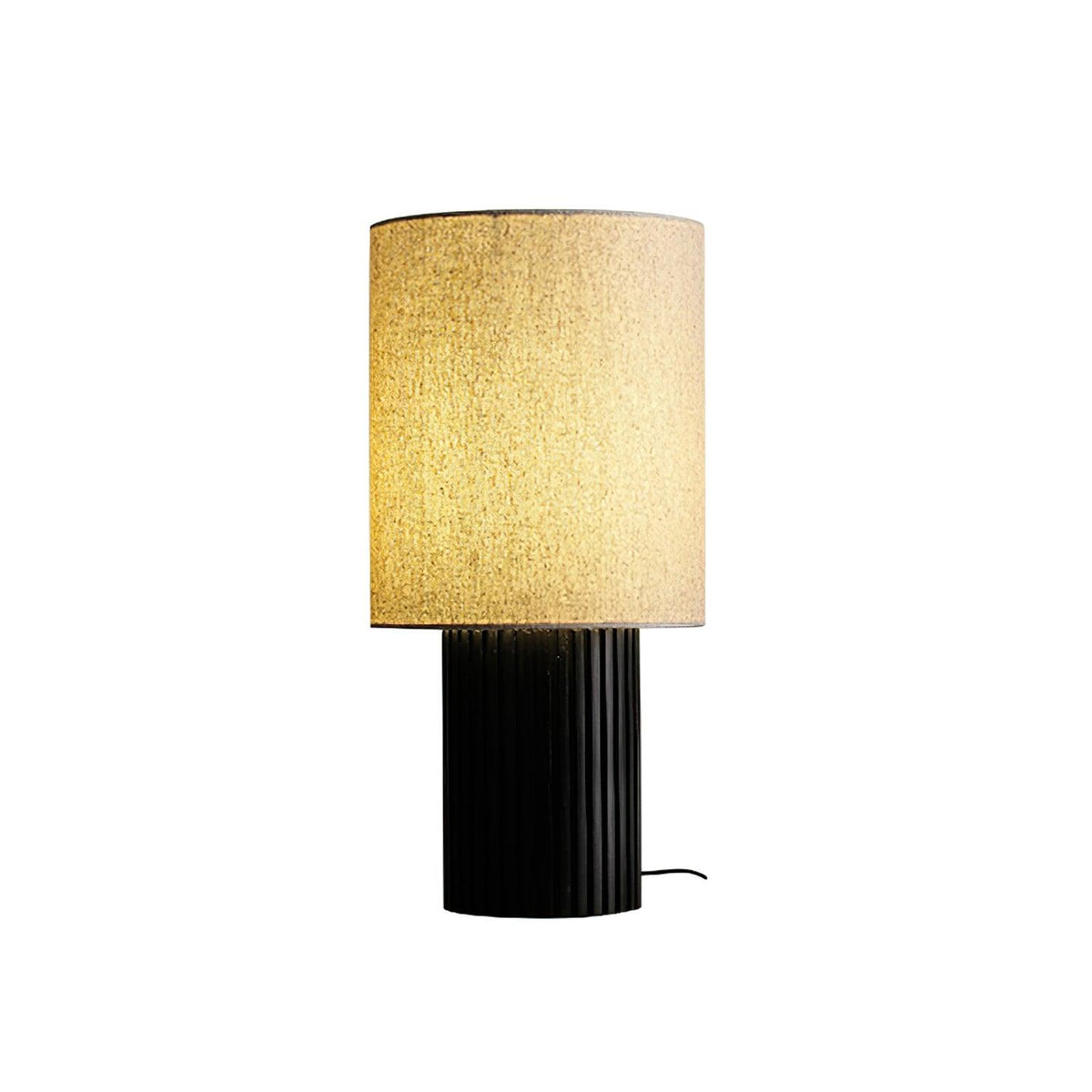Grove Vintage-Stoff-Tischleuchte