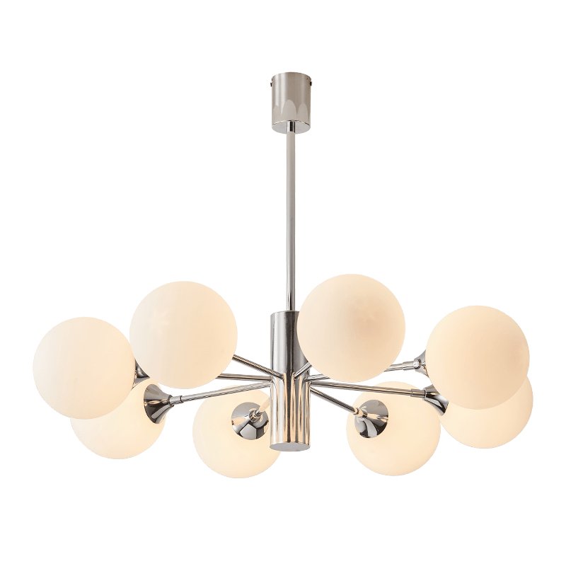 Eirivaria Kronleuchter Kronleuchte Chrome Glas Kugel