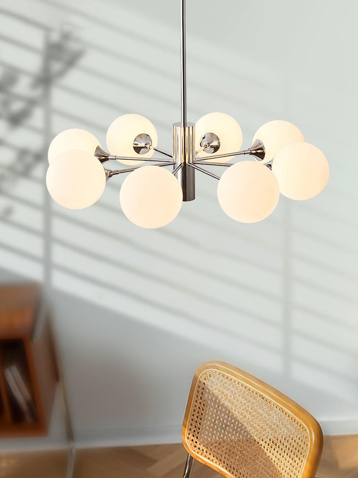 Eirivaria Kronleuchter Kronleuchte Chrome Glas Kugel