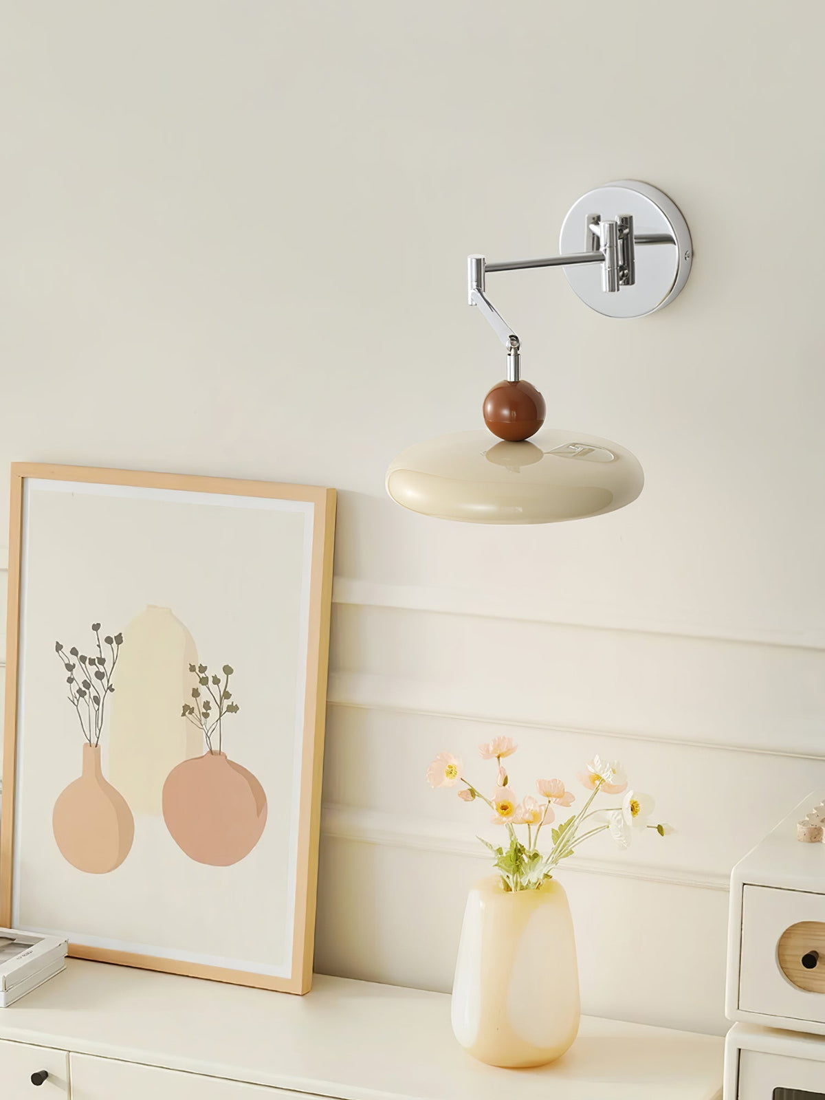 Rixor Vintage Acryl-Wandleuchte