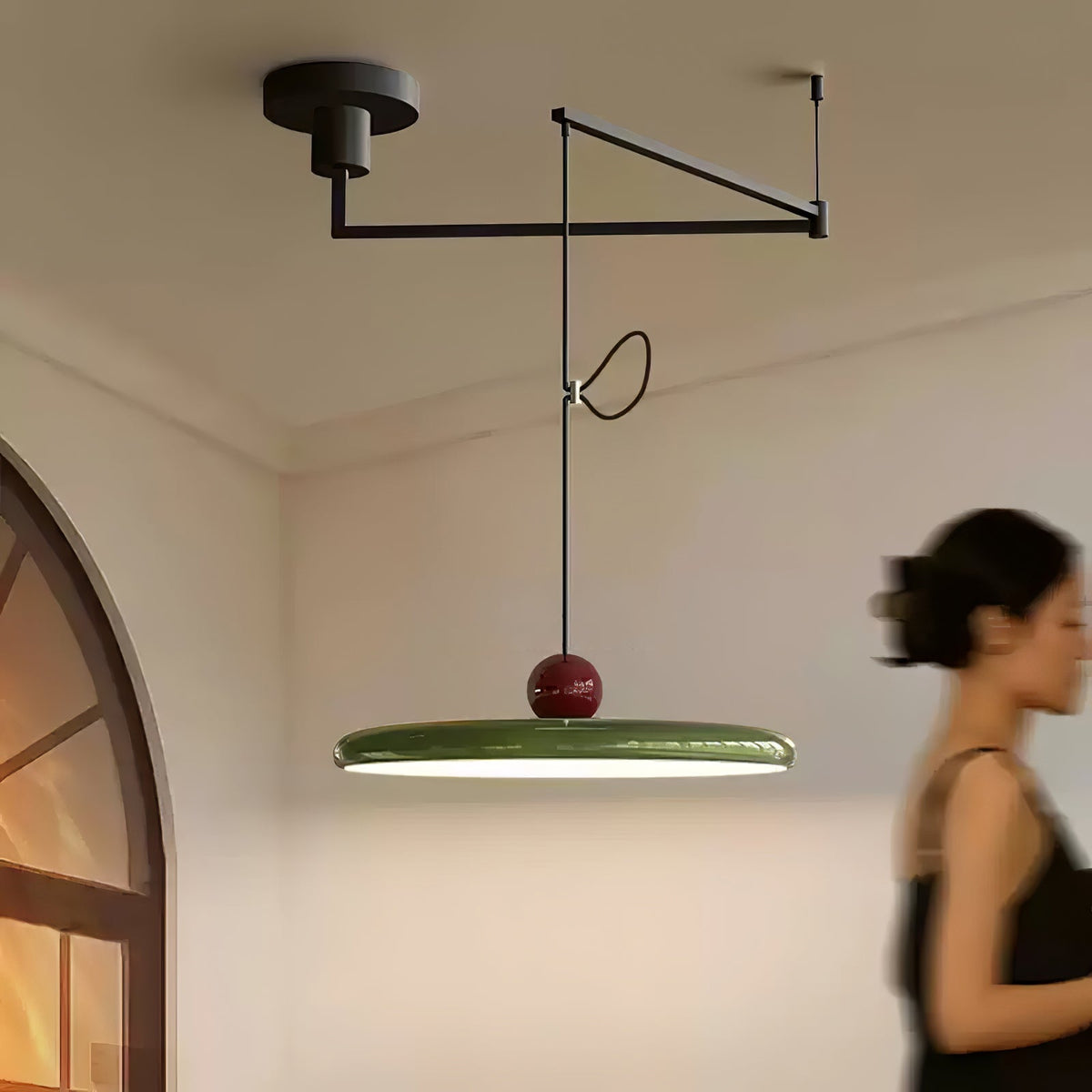 Exvane Acryl-Moderner Pendelleuchte für Wohnzimmer | Cielum