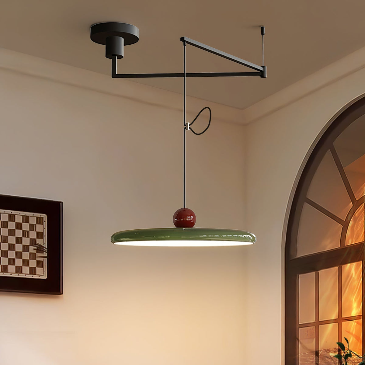 Exvane Acryl-Moderner Pendelleuchte für Wohnzimmer | Cielum