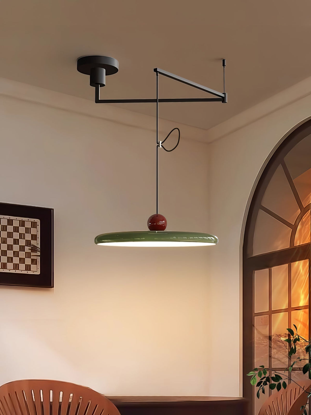 Exvane Acryl-Moderner Pendelleuchte für Wohnzimmer | Cielum