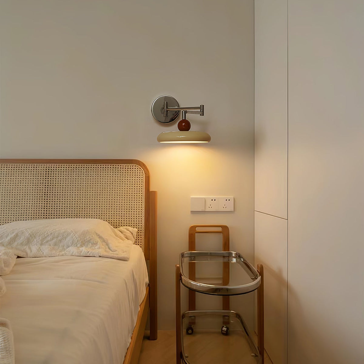 Rixor Vintage Acryl-Wandleuchte