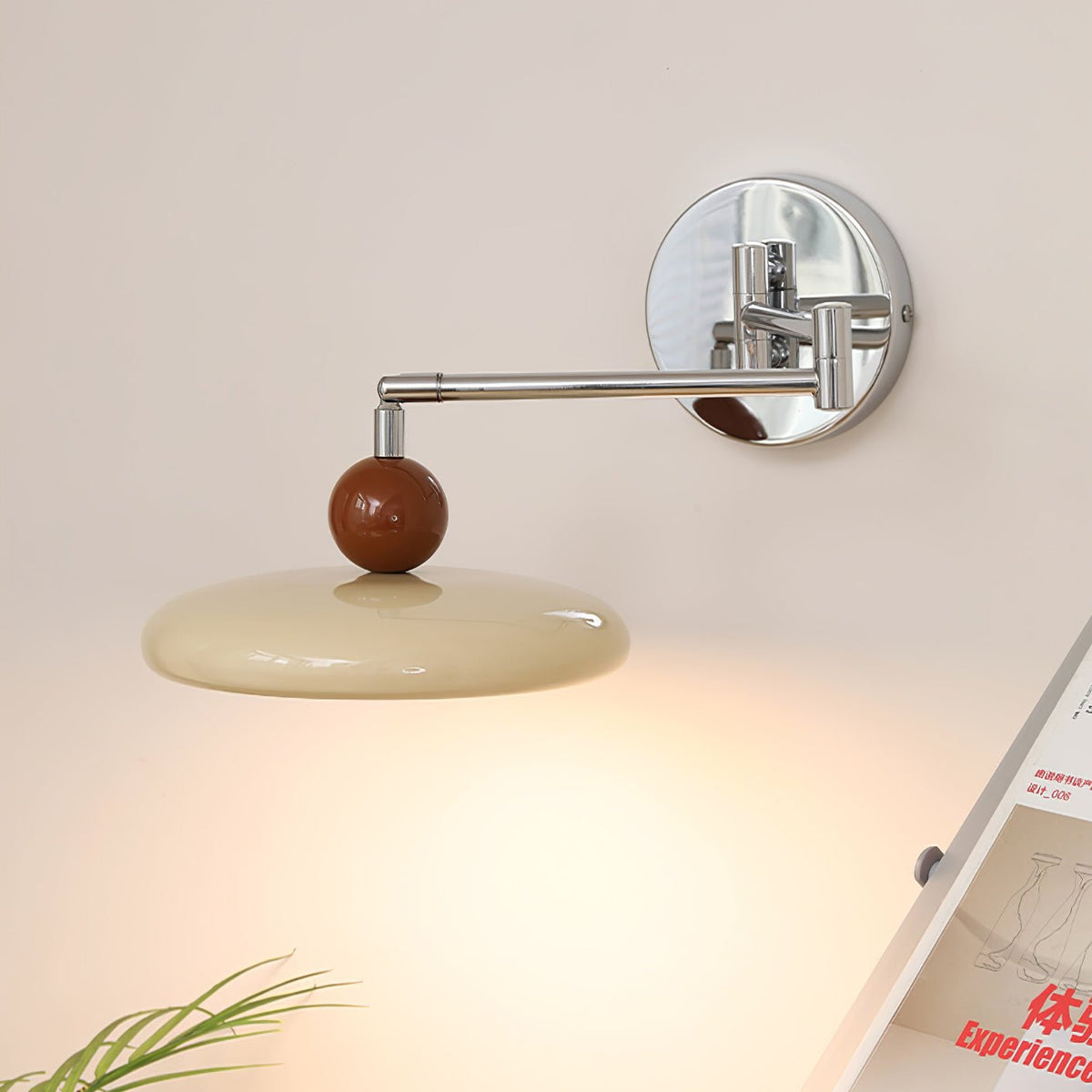 Rixor Vintage Acryl-Wandleuchte