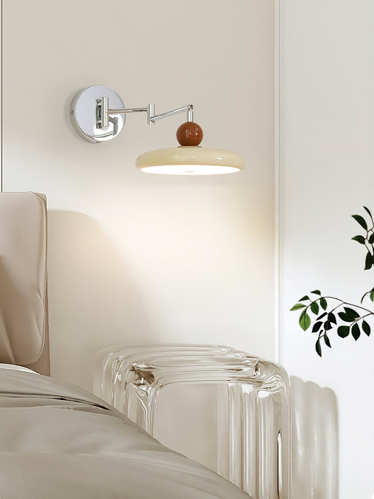 Rixor Vintage Acryl-Wandleuchte