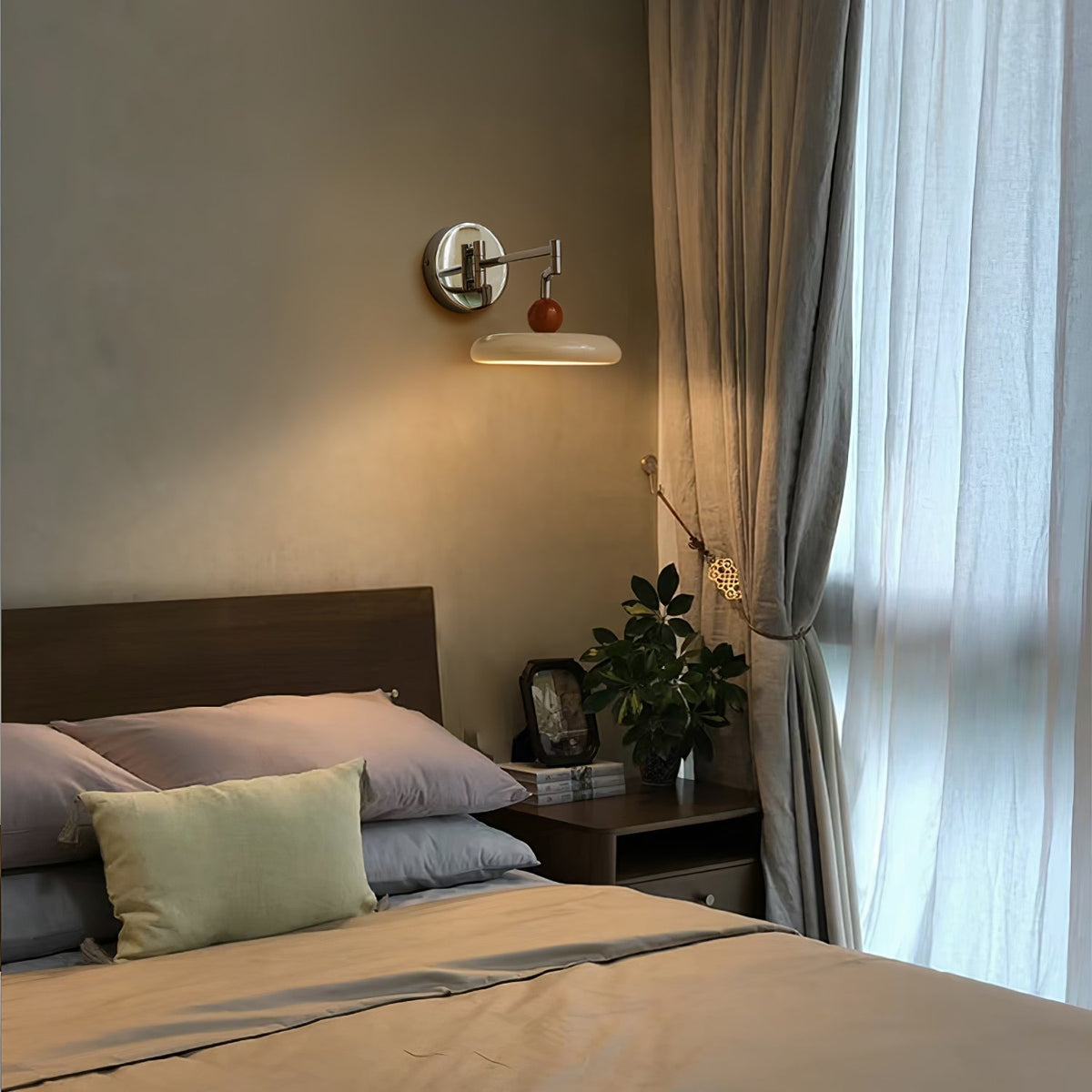 Rixor Vintage Acryl-Wandleuchte