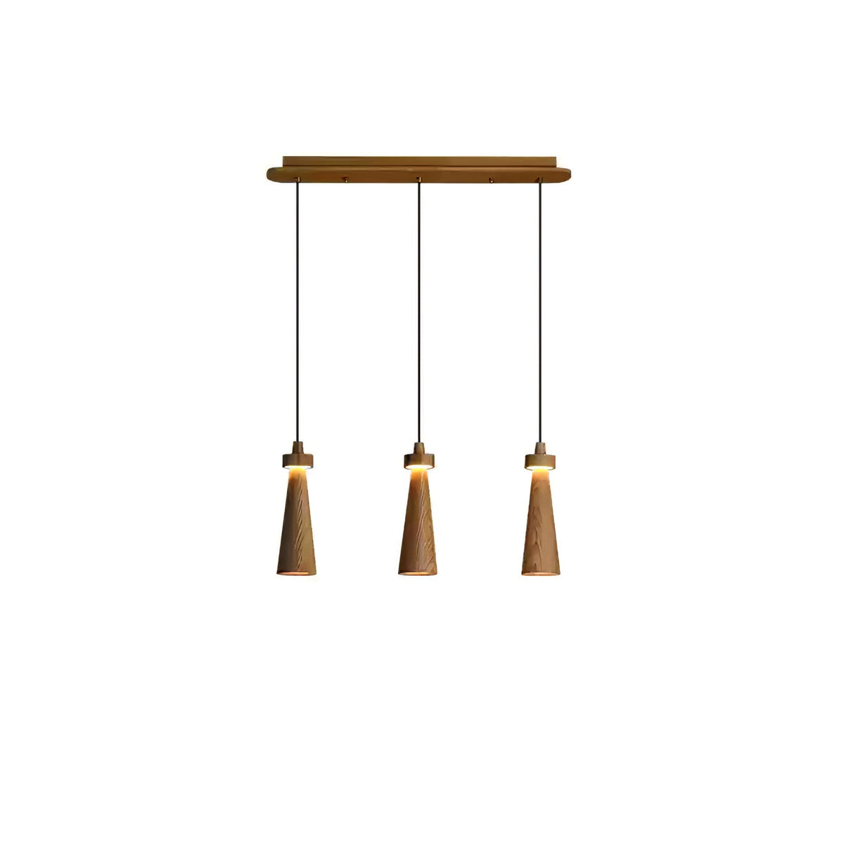 Tesno Minimalistische Pendelleuchte aus Holz
