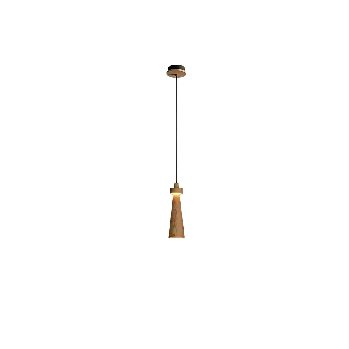 Tesno Minimalistische Pendelleuchte aus Holz