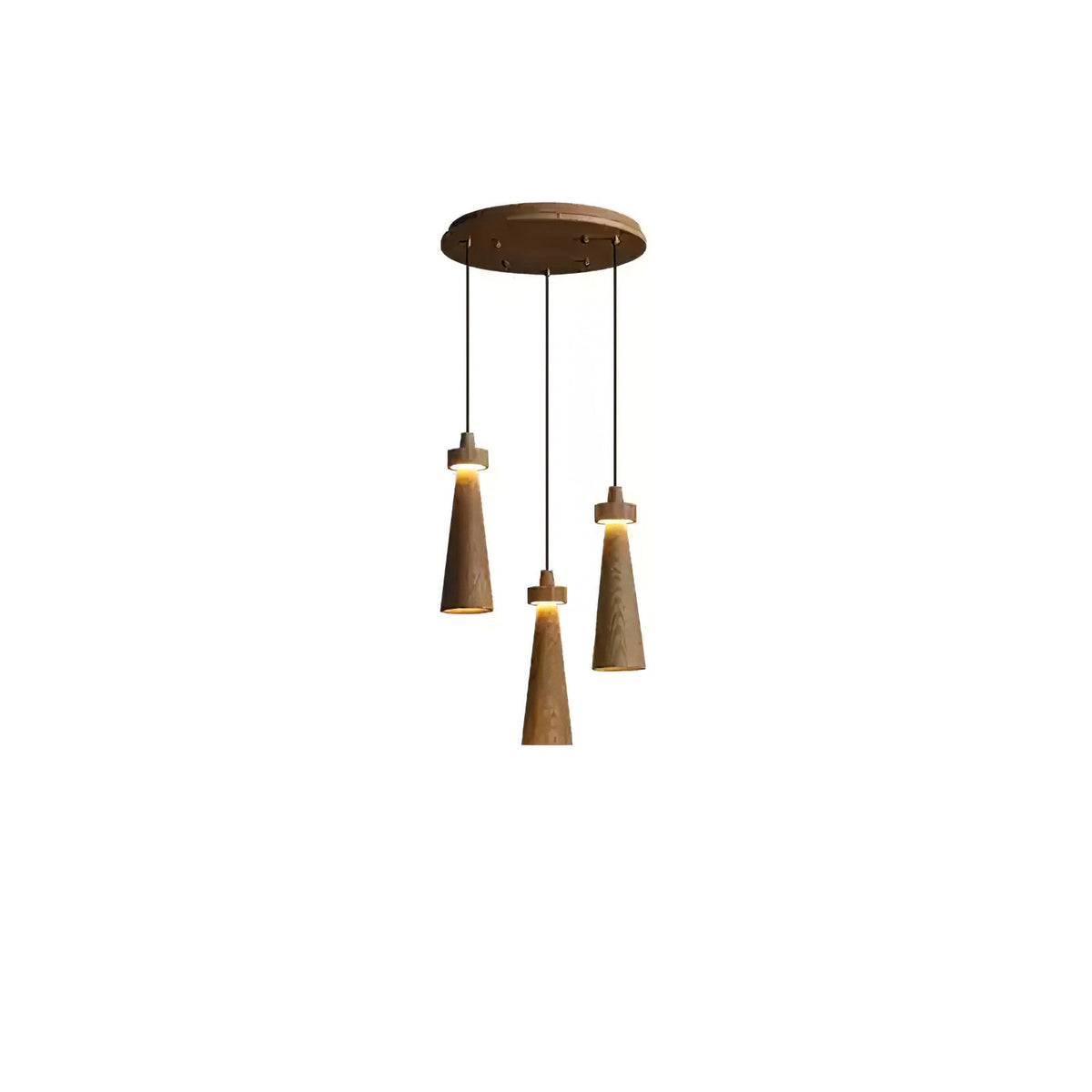 Tesno Minimalistische Pendelleuchte aus Holz