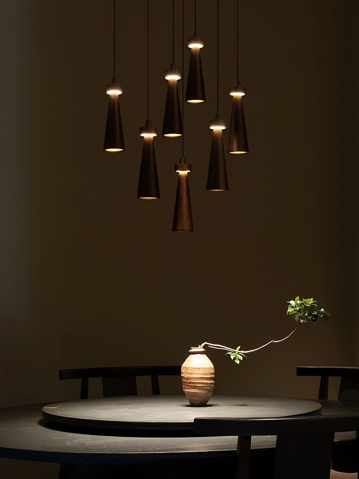 Tesno Minimalistische Pendelleuchte aus Holz