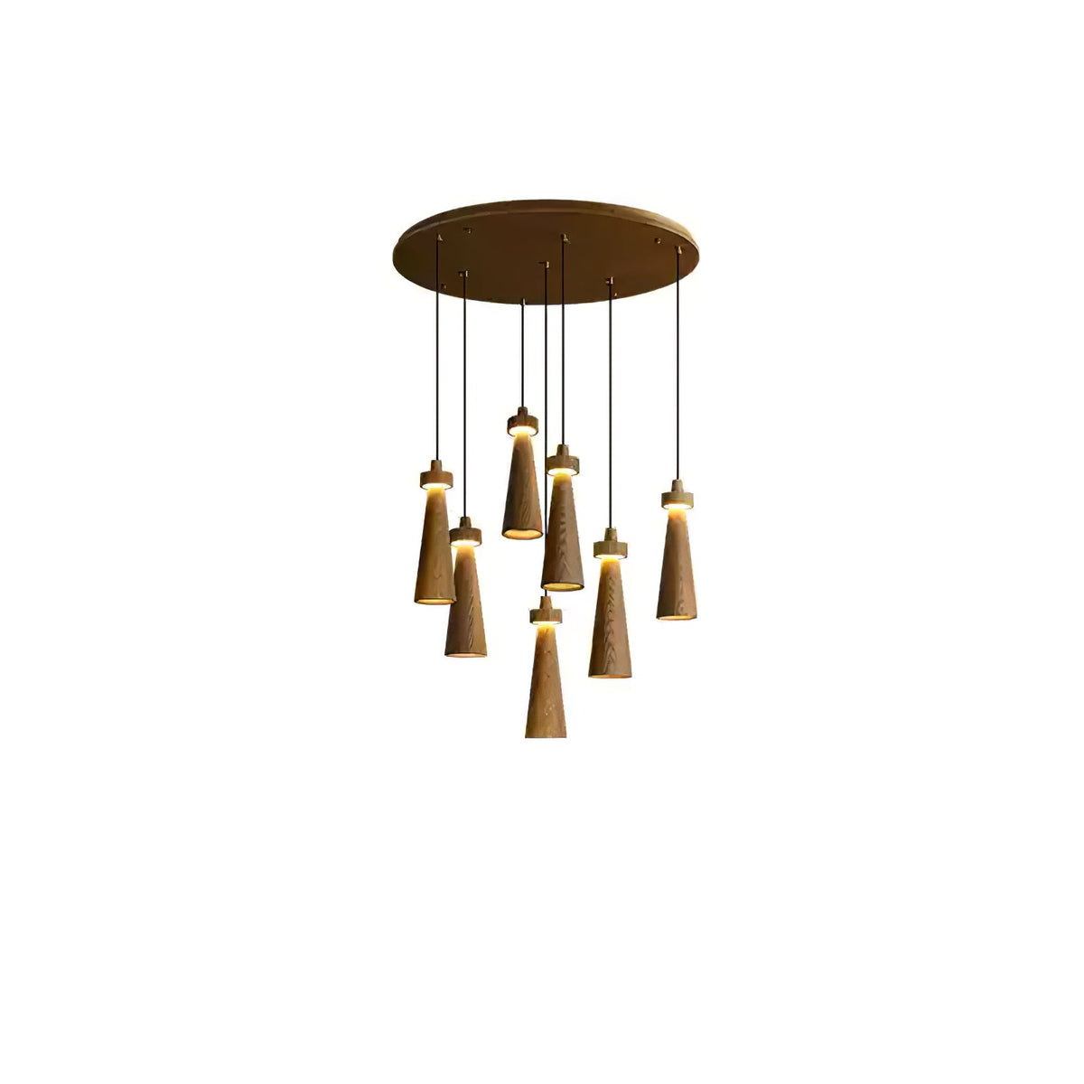 Tesno Minimalistische Pendelleuchte aus Holz