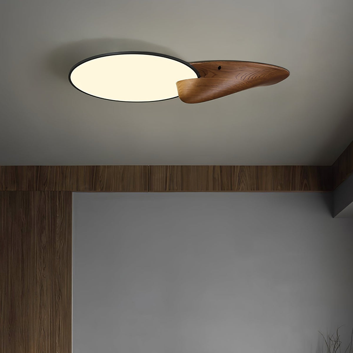 Zovenel Premium Elegance Peak Deckenleuchte aus Holz