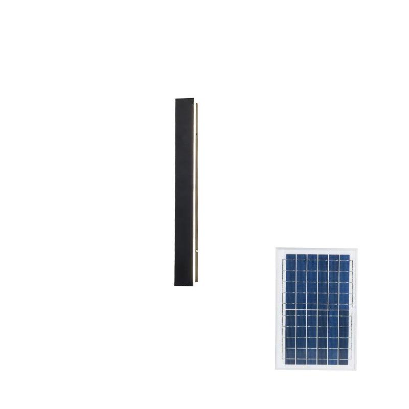 Renalira Solar-Außenwandleuchte Langstreifen