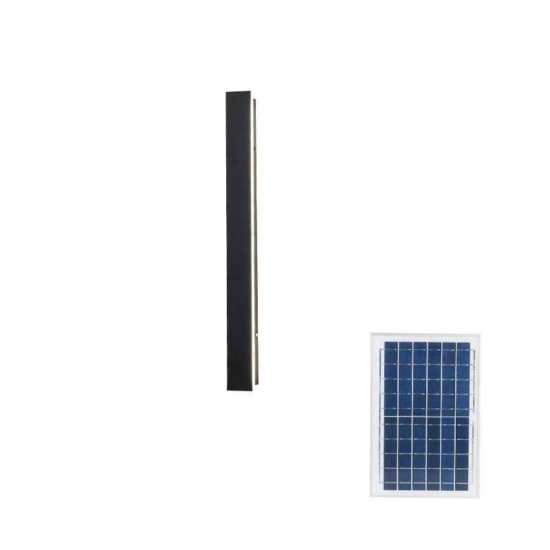 Renalira Solar-Außenwandleuchte Langstreifen