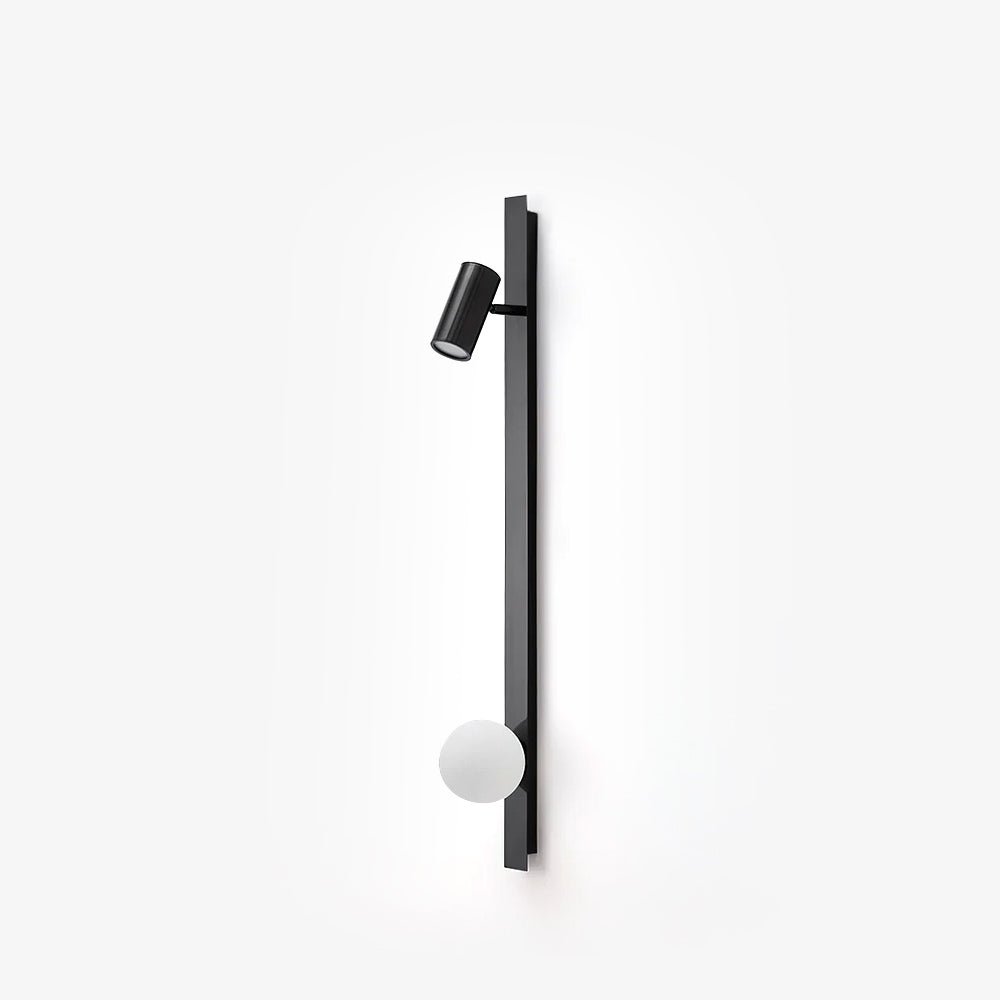 Aloz Messing-Glas-Minimalisten-Wandleuchte