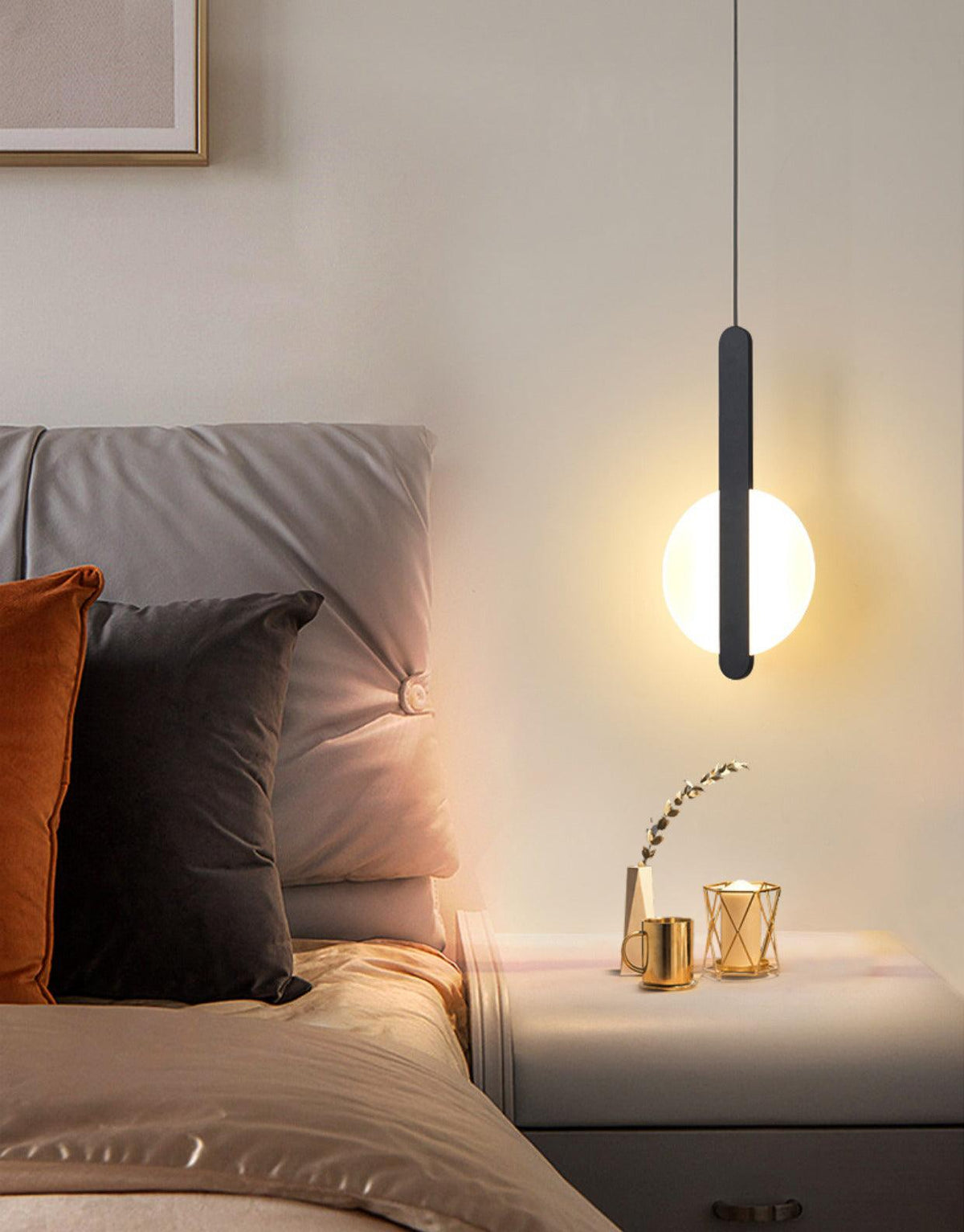 Liorelise Minimalistische Pendelleuchte aus Glas