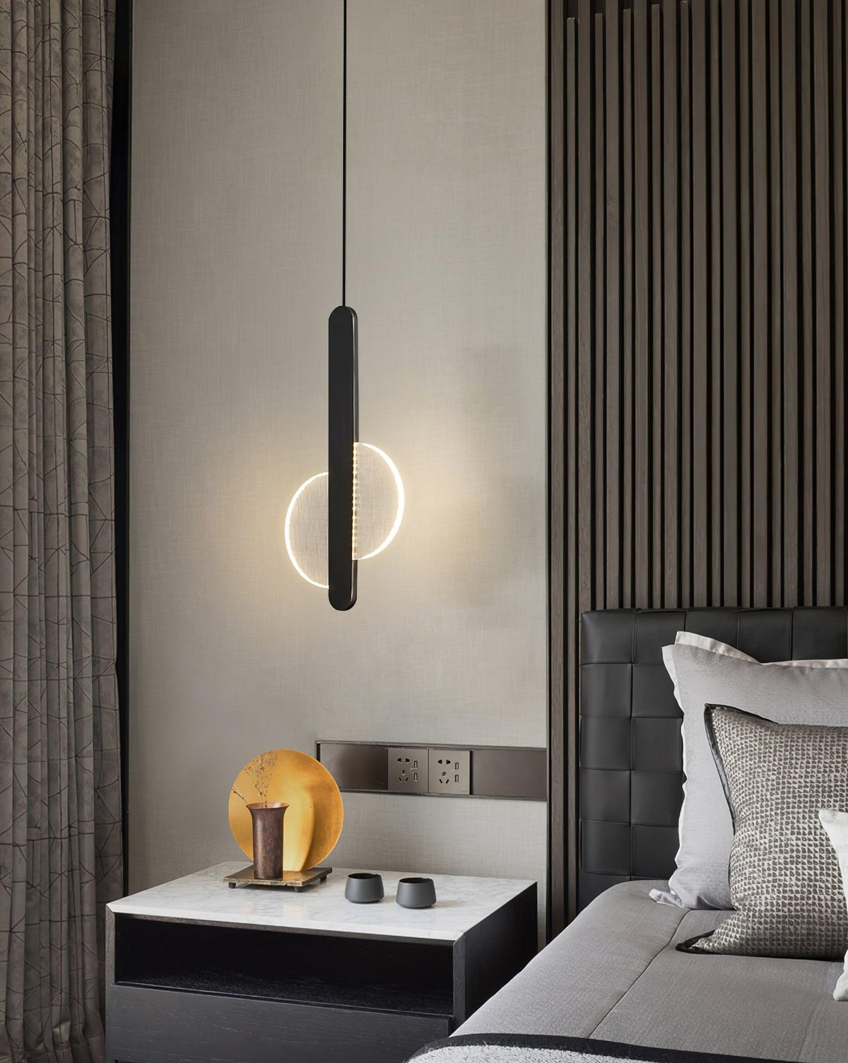 Liorelise Minimalistische Pendelleuchte aus Glas