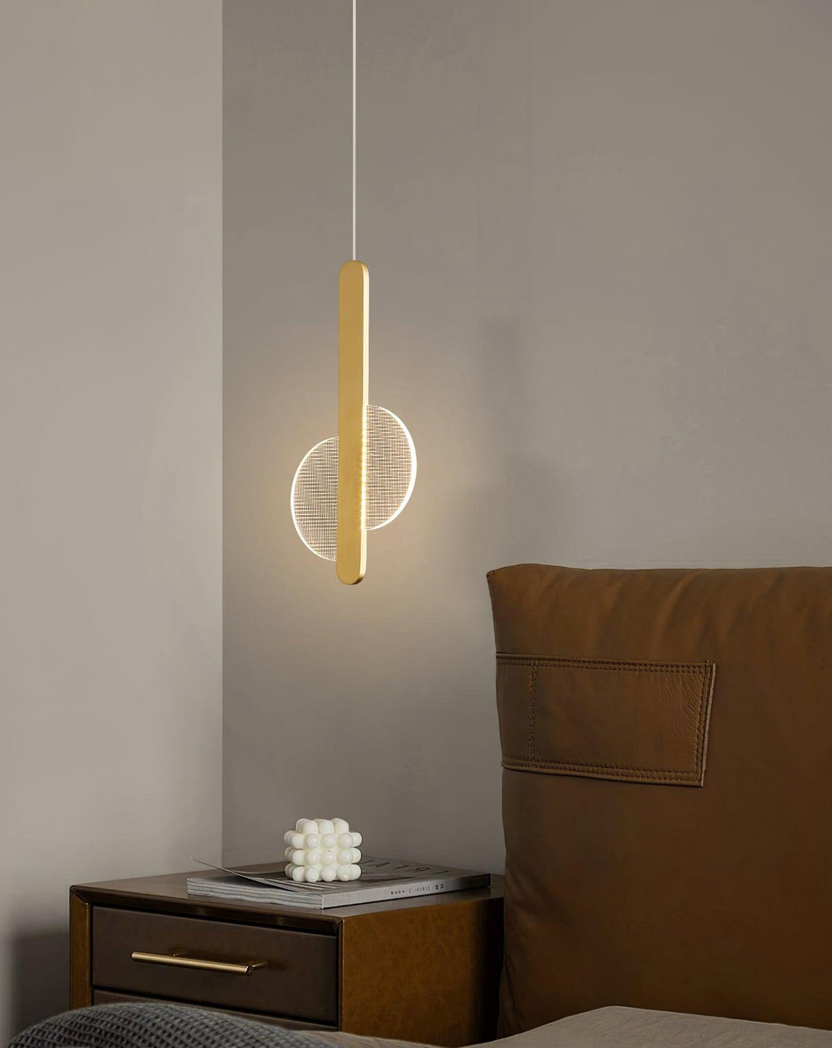 Liorelise Minimalistische Pendelleuchte aus Glas