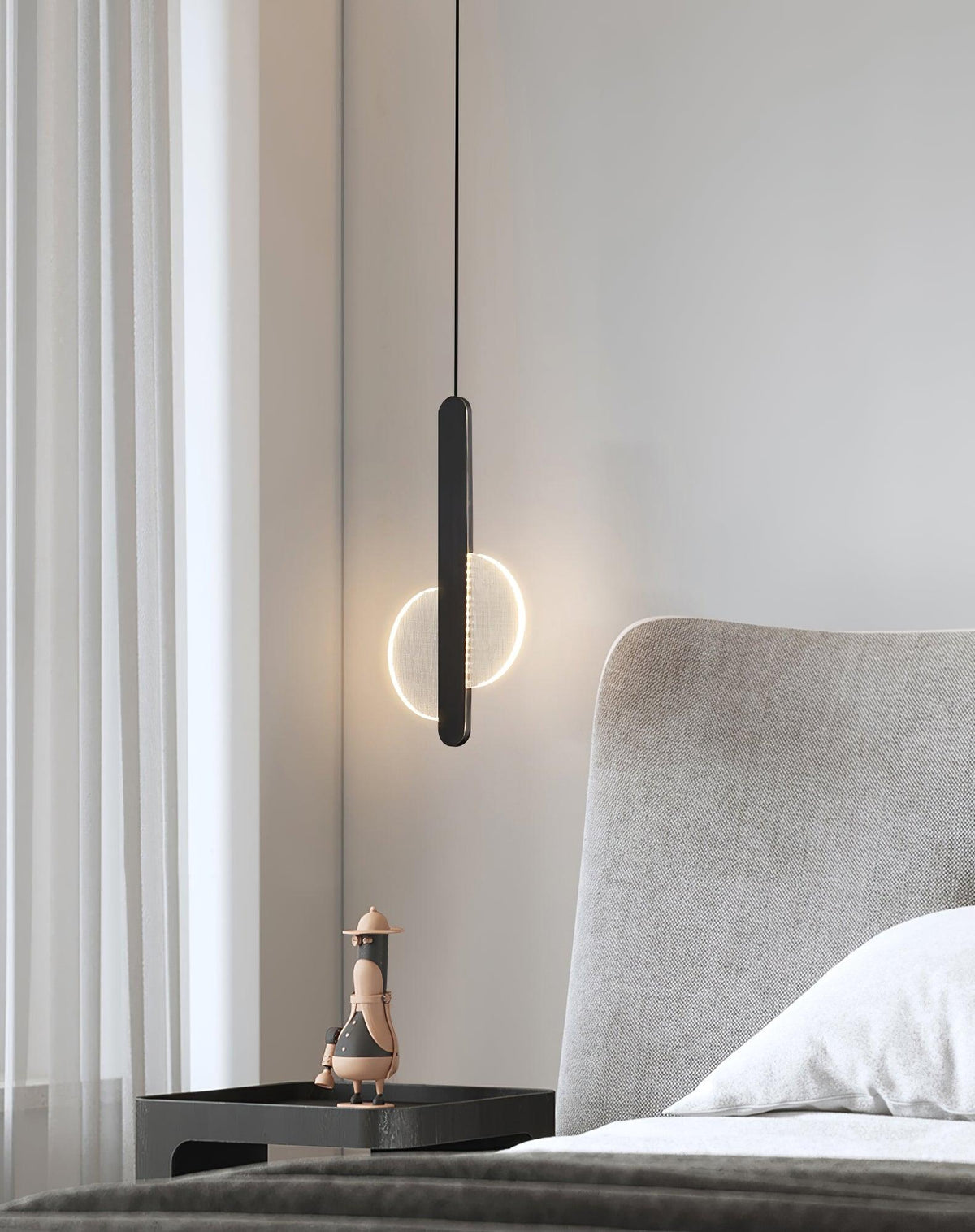Liorelise Minimalistische Pendelleuchte aus Glas