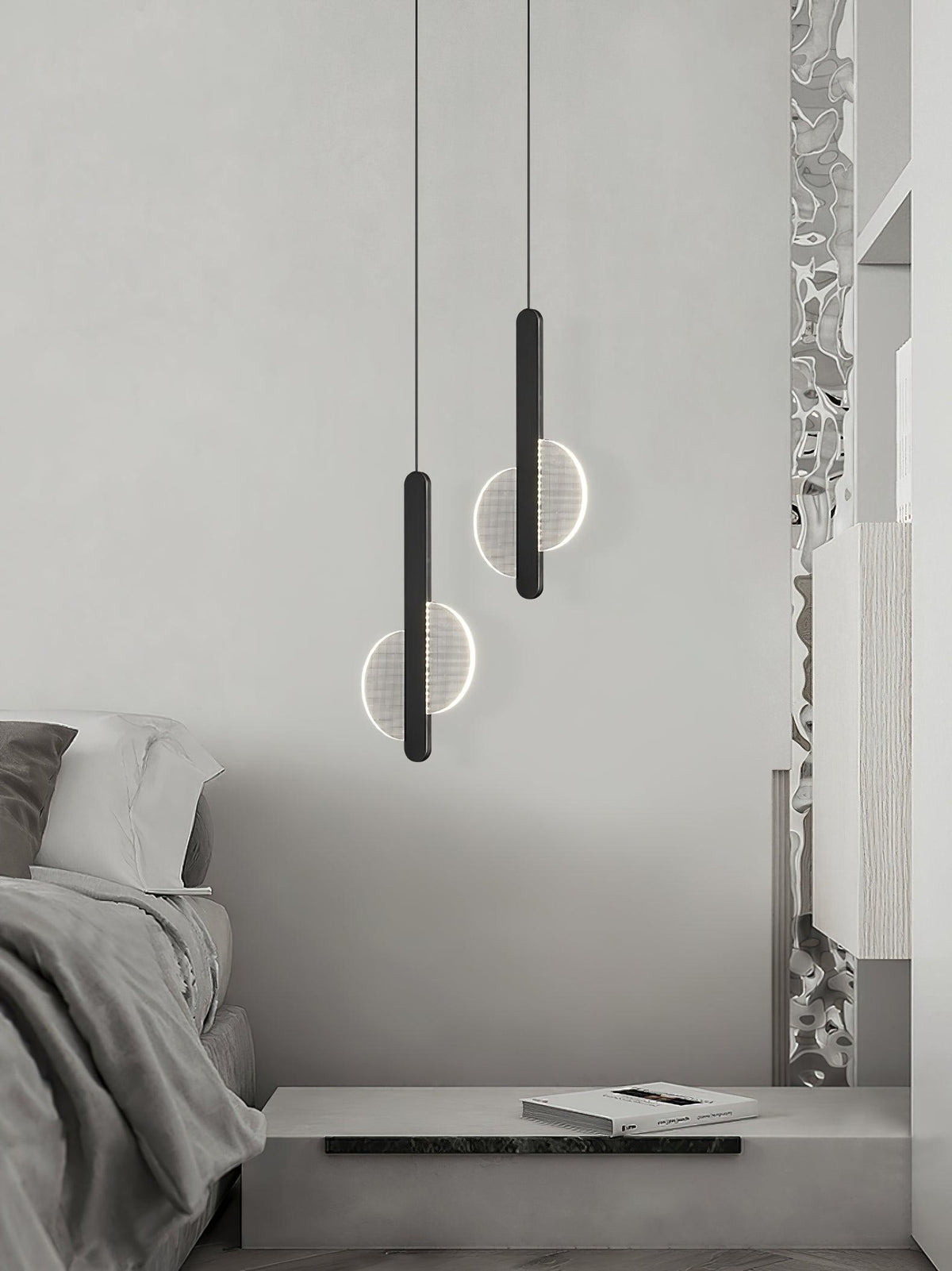 Liorelise Minimalistische Pendelleuchte aus Glas