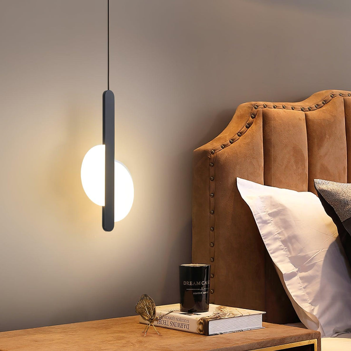 Liorelise Minimalistische Pendelleuchte aus Glas