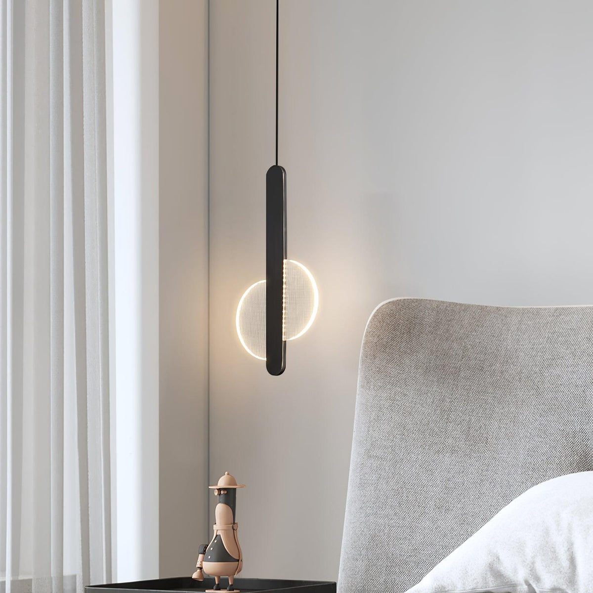 Liorelise Minimalistische Pendelleuchte aus Glas