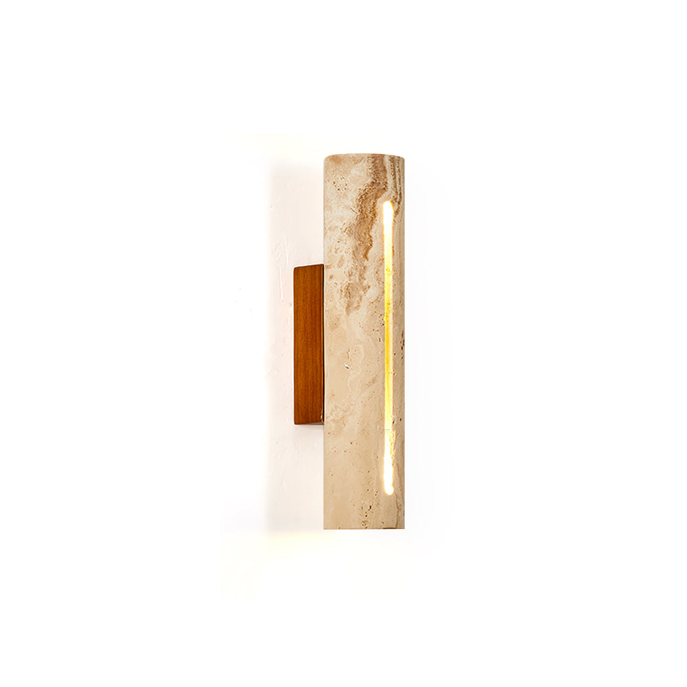 Nissa Travertine-Wandleuchte