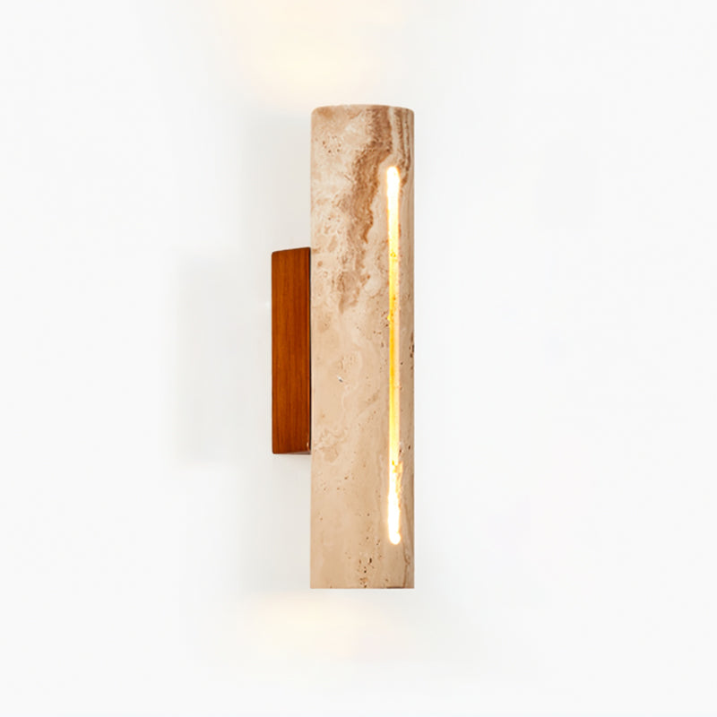 Nissa Travertine-Wandleuchte