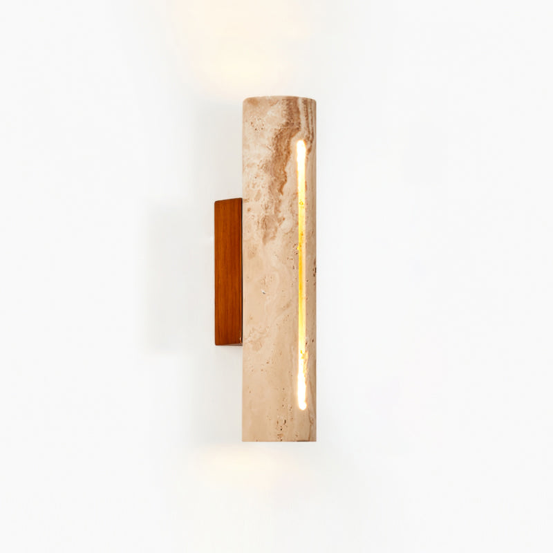 Nissa Travertine-Wandleuchte