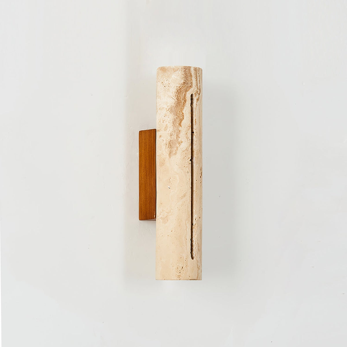 Nissa Travertine-Wandleuchte