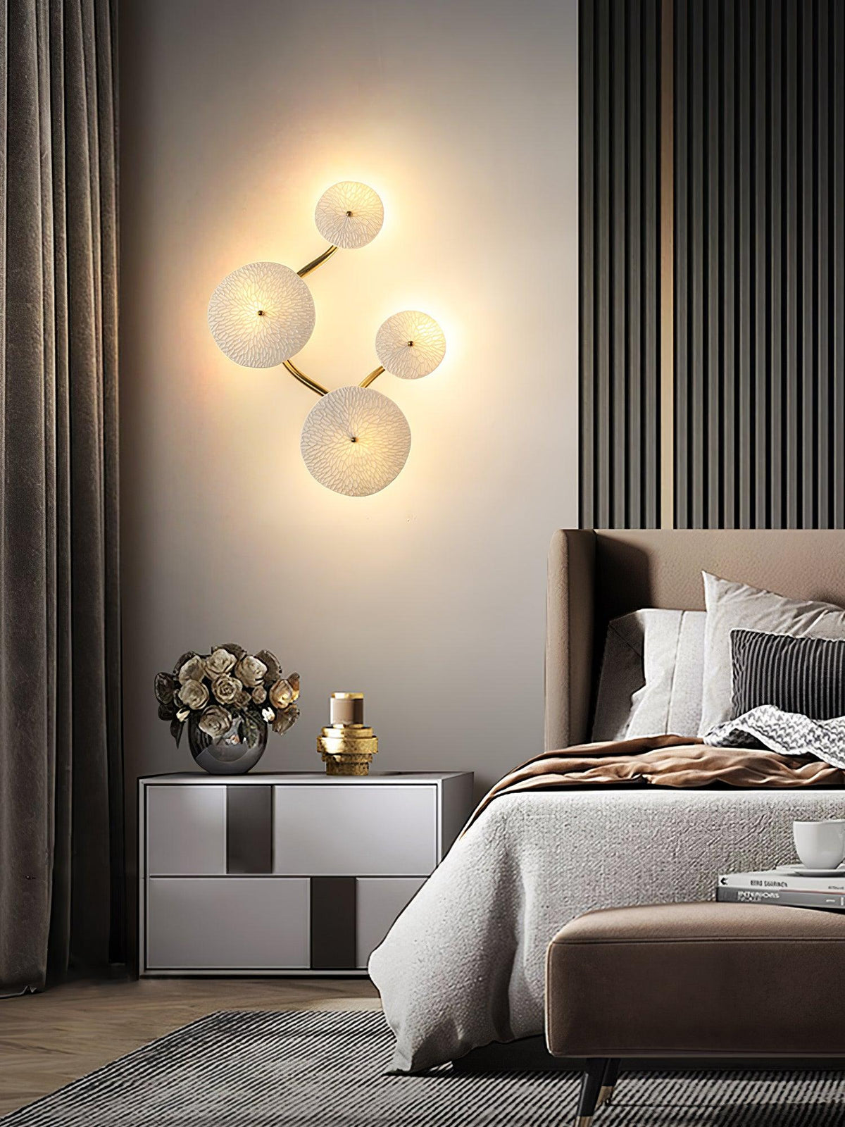 Jesse Elegance skandinavisch Art Petal Wandleuchte
