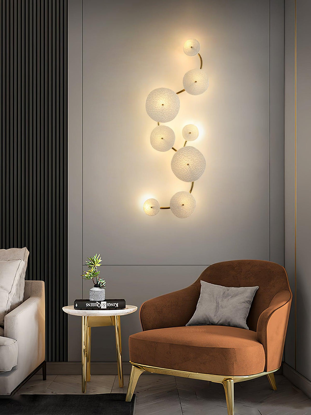 Jesse Elegance skandinavisch Art Petal Wandleuchte