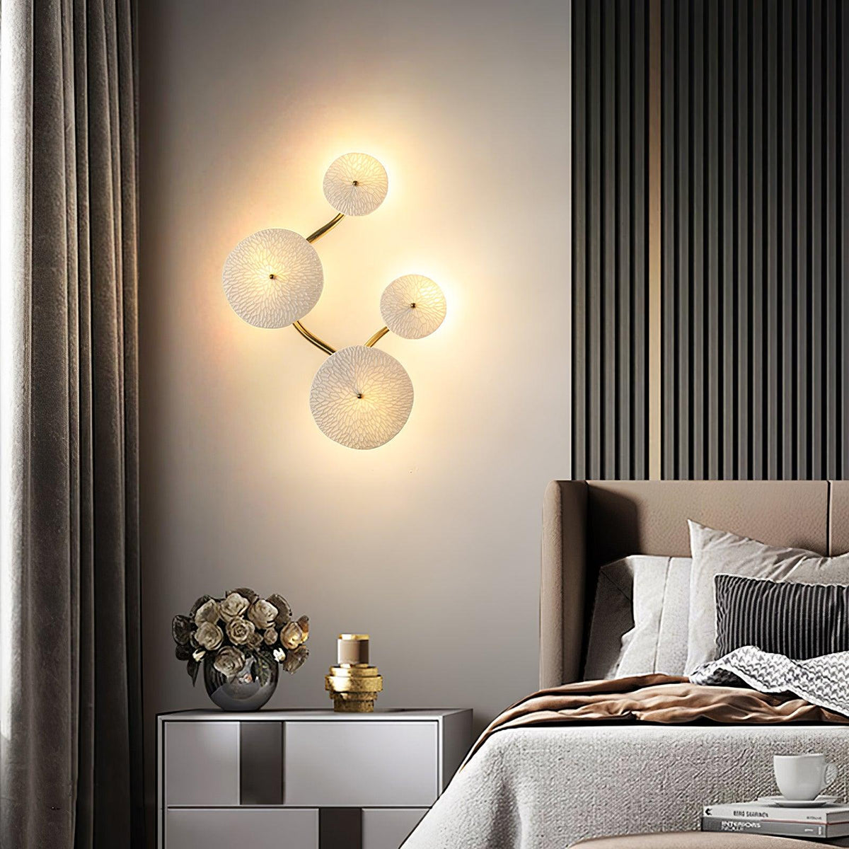 Jesse Elegance skandinavisch Art Petal Wandleuchte
