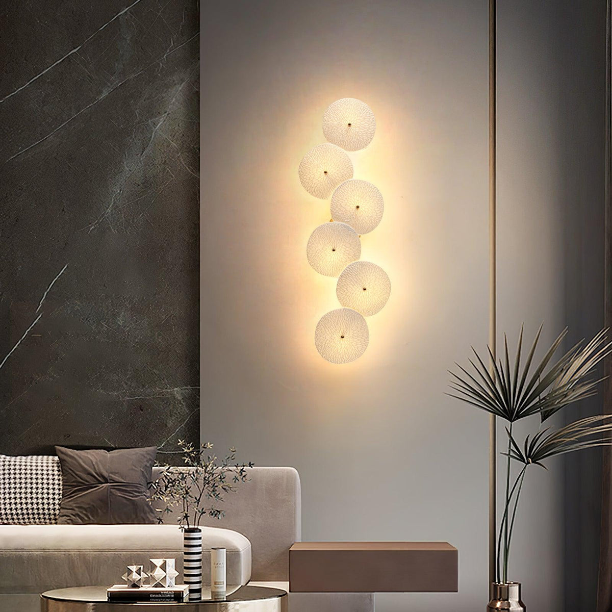Jesse Elegance skandinavisch Art Petal Wandleuchte