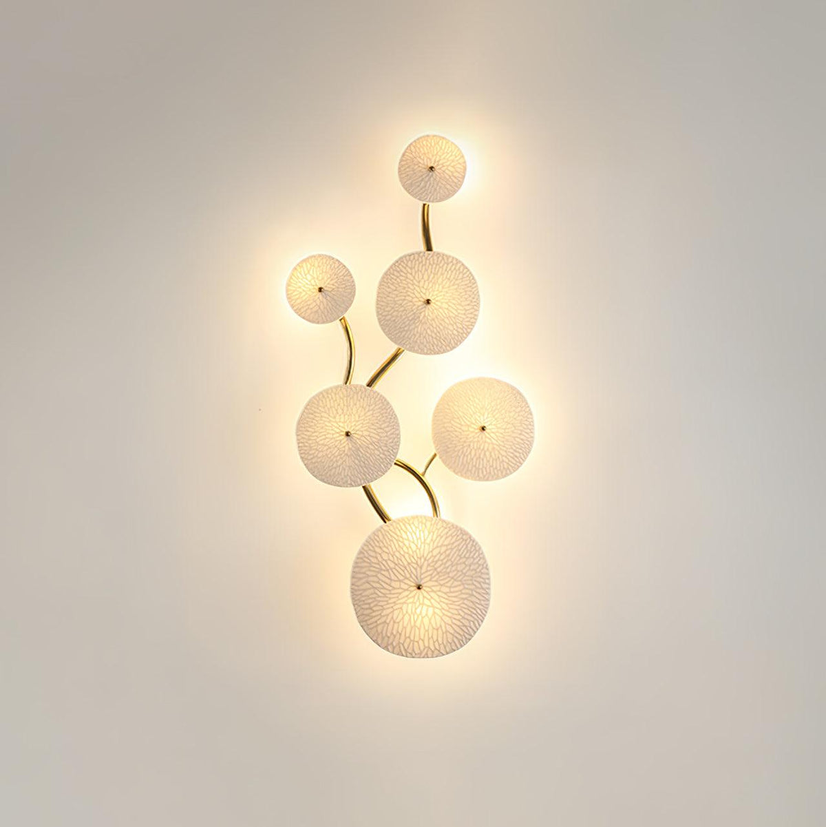 Jesse Elegance skandinavisch Art Petal Wandleuchte