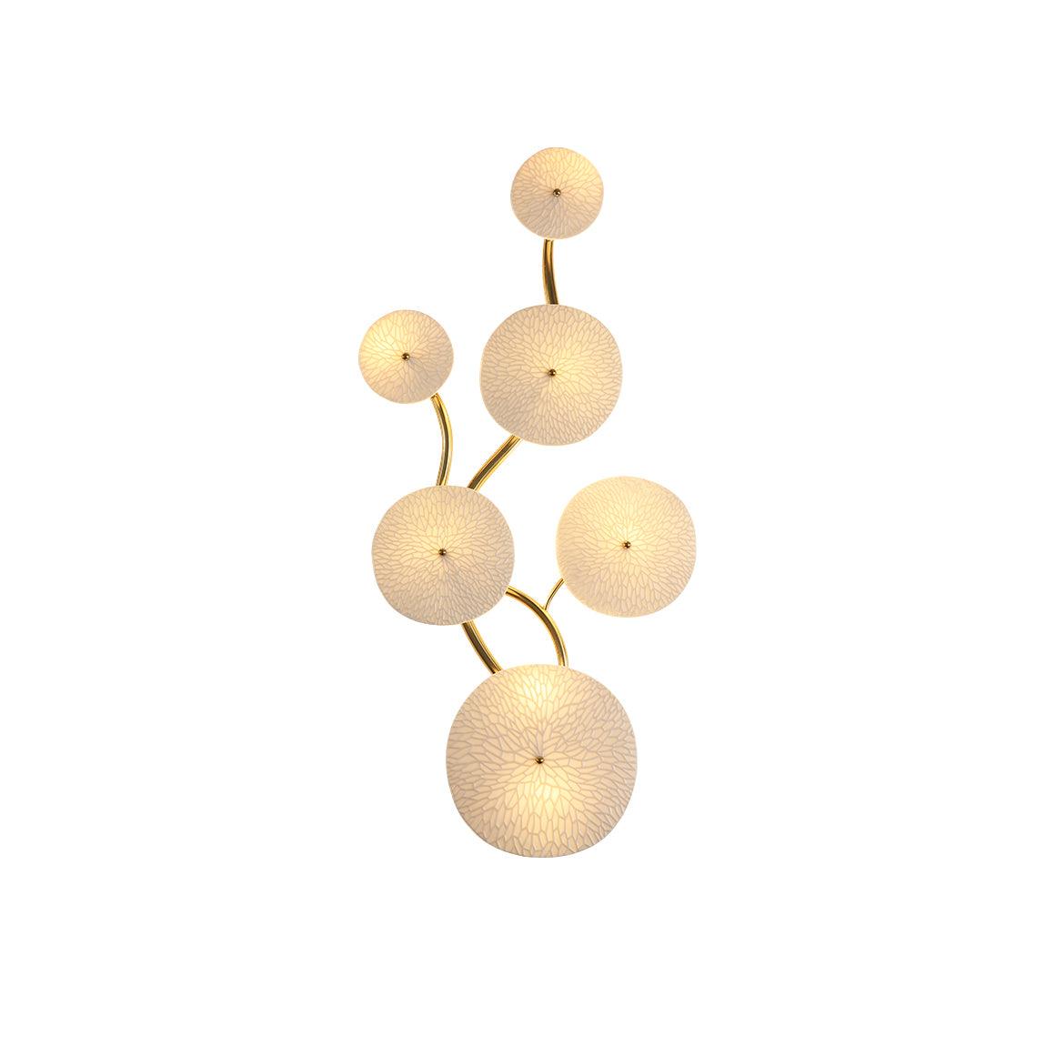 Jesse Elegance skandinavisch Art Petal Wandleuchte