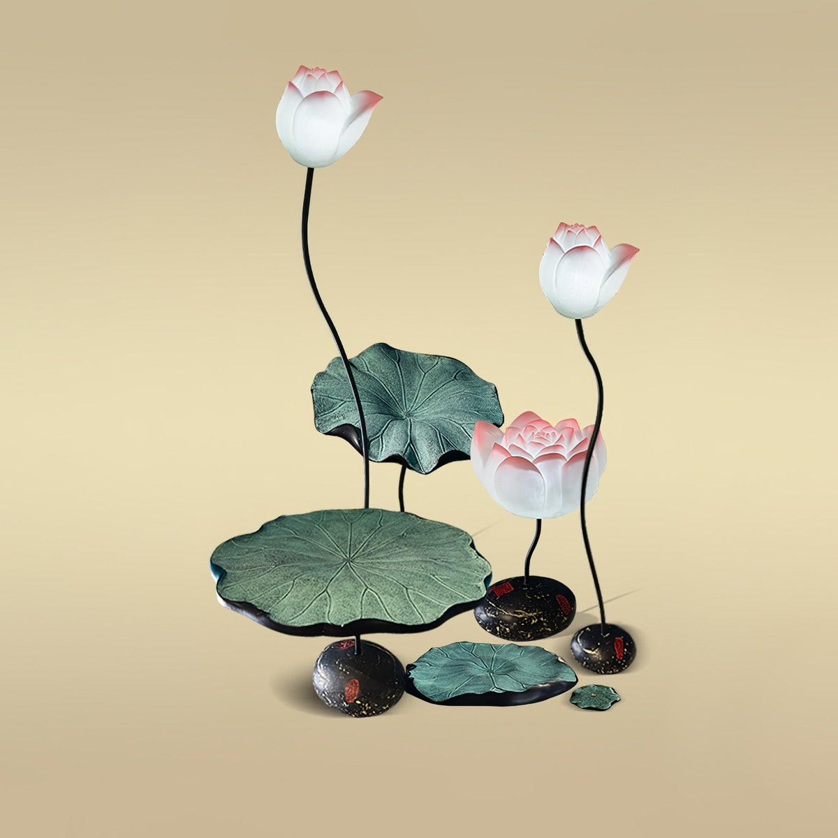 Arixen Elegant Lotus Stehleuchte