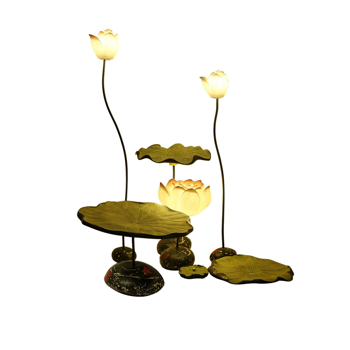 Arixen Elegant Lotus Stehleuchte
